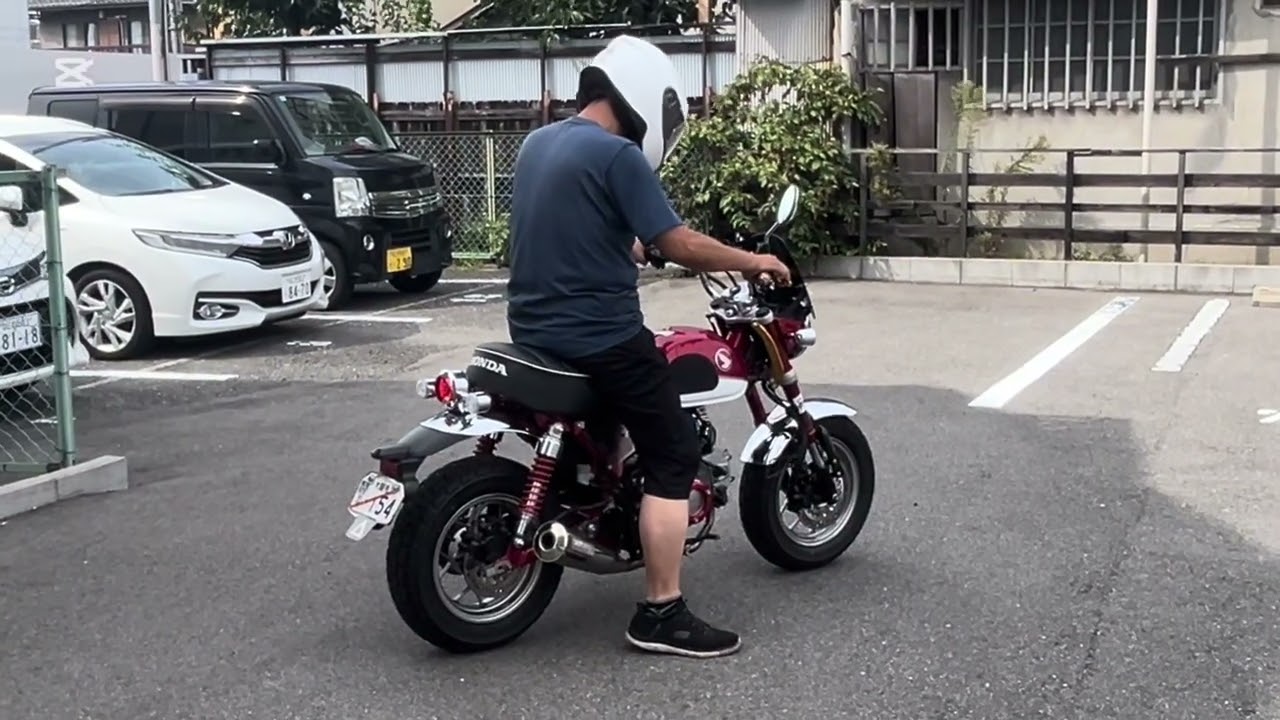 モンキー125 ＪＢ02 タケガワ１８１ccカスタム車両‼️