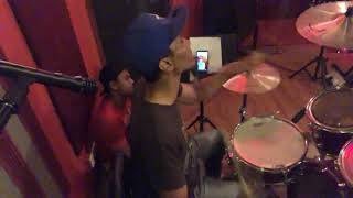 EXISTS | Buih Jadi Permadani | Drum cam mengintai dari tirai kamar