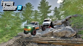NEW FS22 MAP !  - Huge Off-Road Park - OHV Trails-   FS22