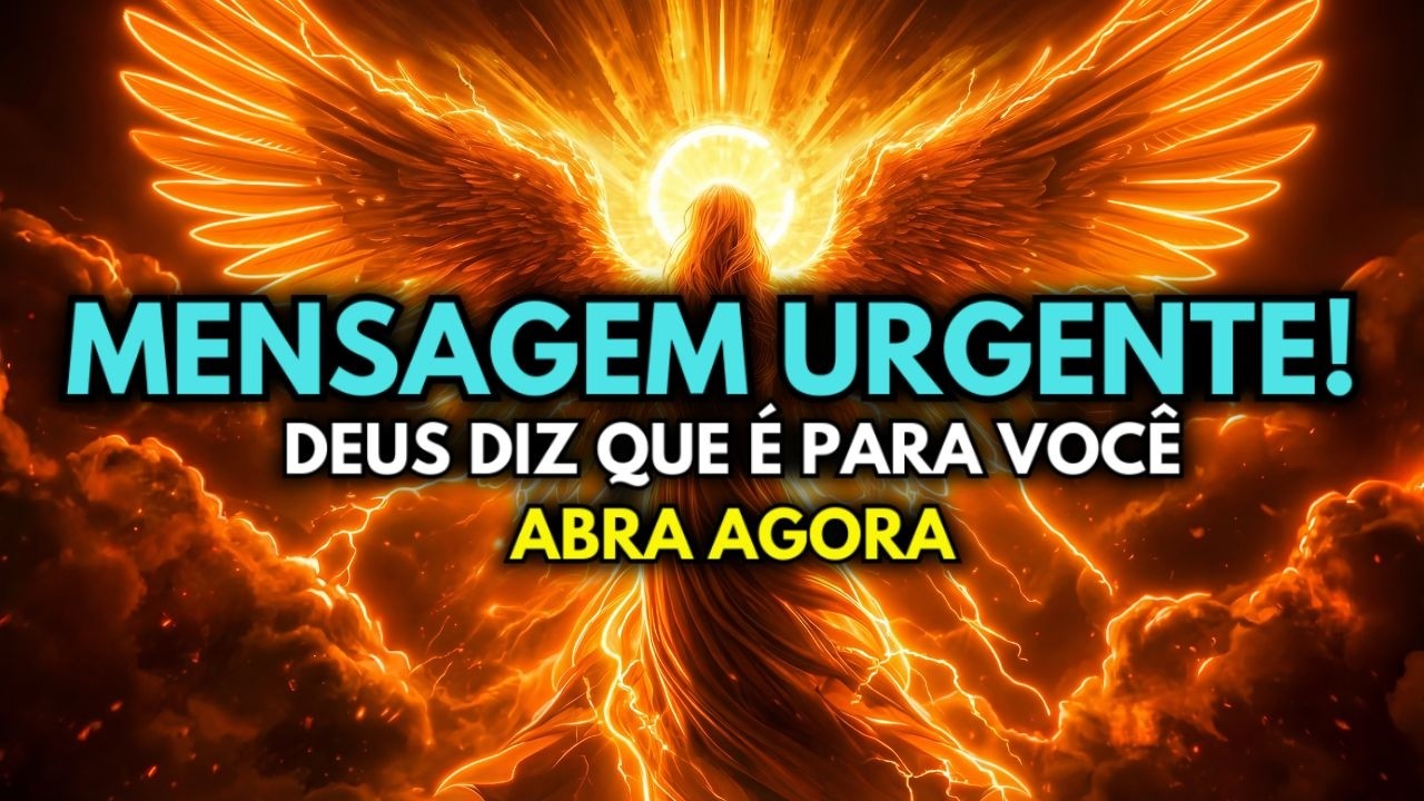 🔴 FALTAM APENAS 60 SEGUNDOS — DEUS DIZ: EM EXATAMENTE 1 HORA, UMA PESSOA QUE VOCÊ NUNCA CONHECEU....