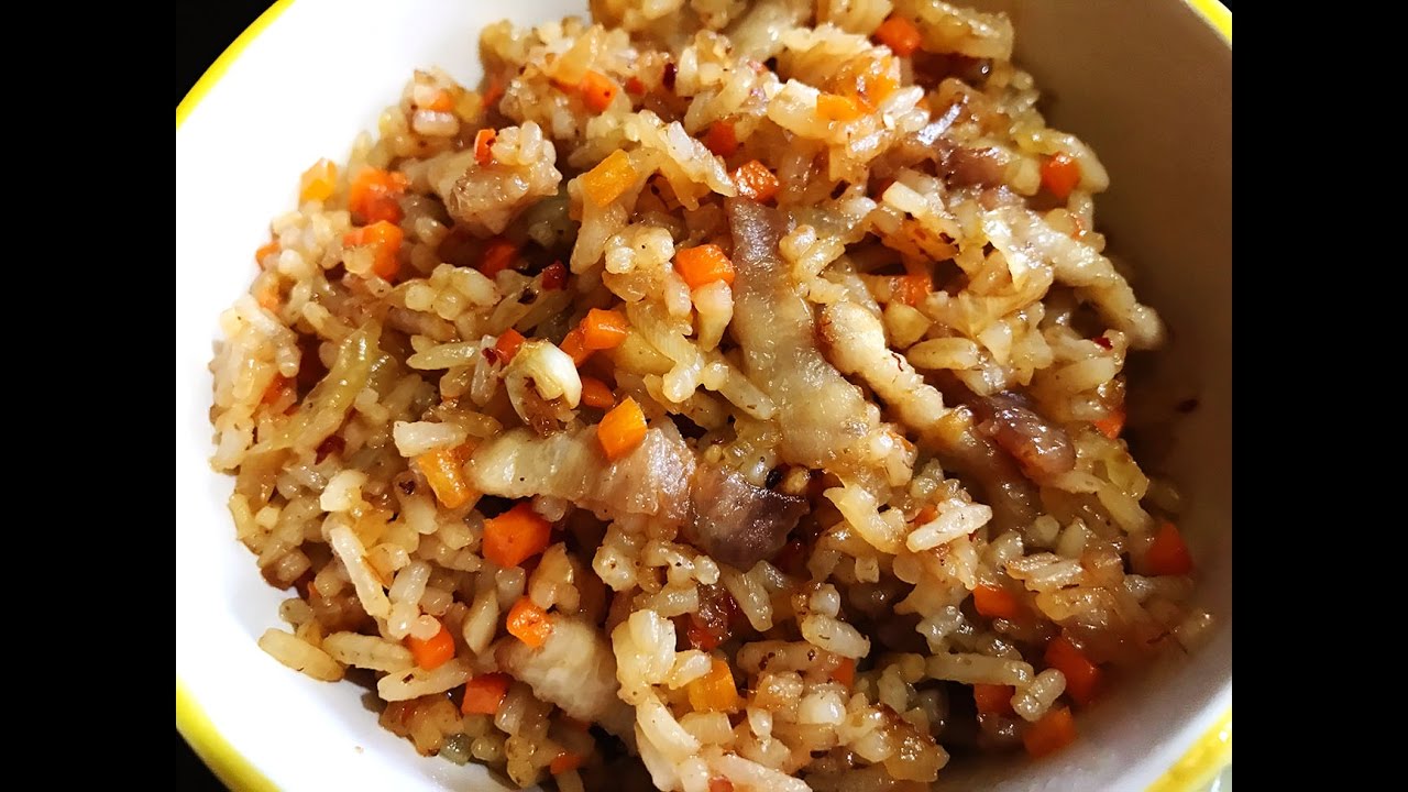 How to make Thai Fried Rice with Chili Paste YouTube