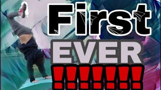 Mako's first front handspring