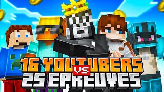 NOUVEAU JEU AVEC 16 YOUTUBEURS ! (Minecraft Trials Run ft Minoc, Guep, MathoX, ...)