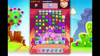 Legendary Level 10474    Candy Crush Saga Winter version screenshot 2