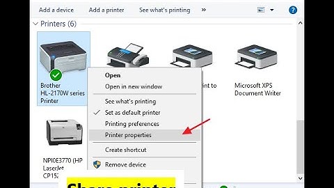 How to configure a Shared Network Printer in Windows 7, 8, or 10