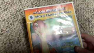 (MY FRIEND’S DVD, NOT MINE!) Overview of the 2014 4 DVD disc release of The land before time