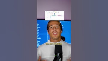 height: 100vh is OUTDATED #css