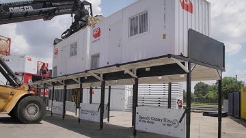 SCF Containers - 10KPA Platforms + Gantry