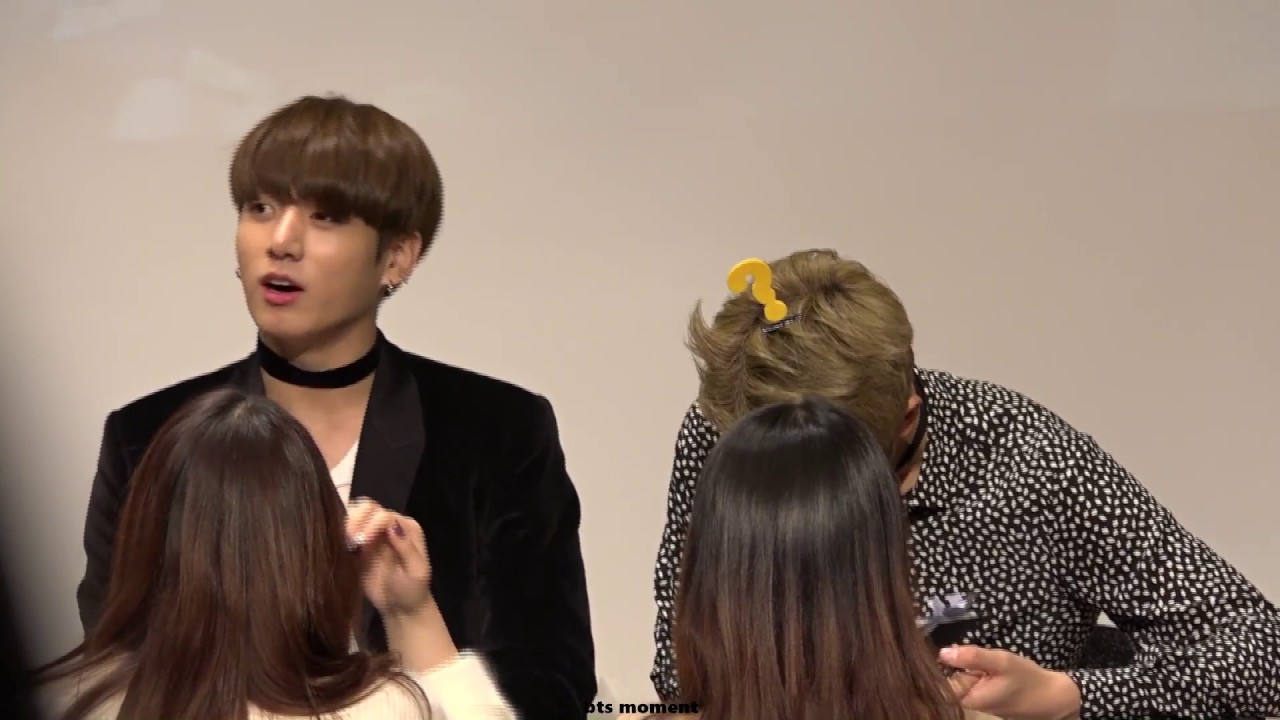 161106 김포코엑스 팬싸 JUNGKOOK RAPMON 정국 남준 FOCUS