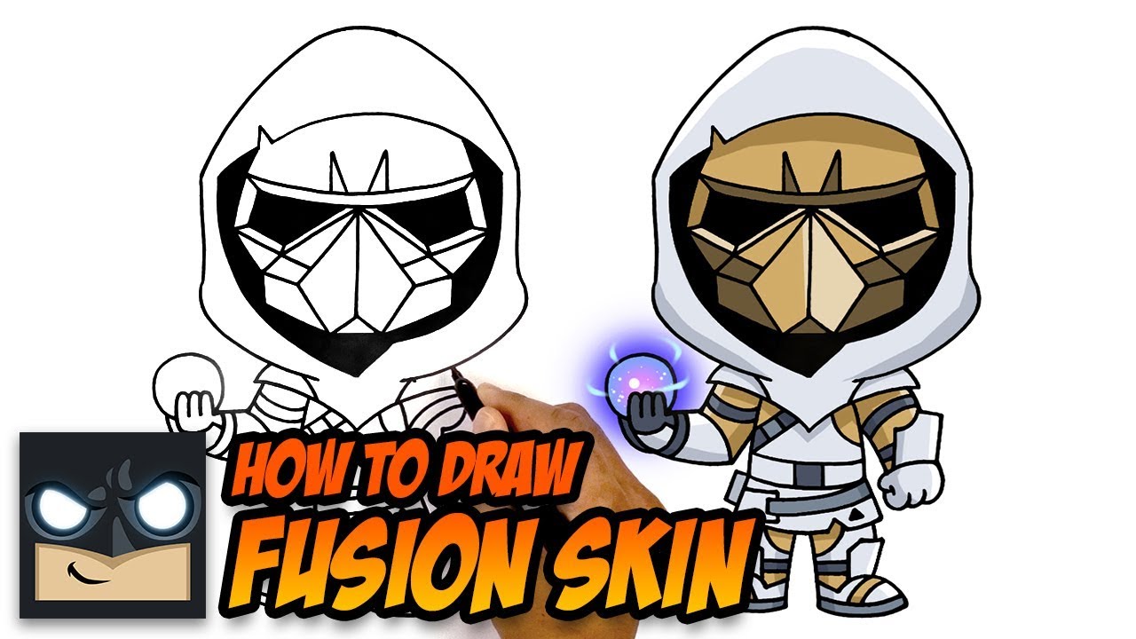 How To Draw Fusion New Fortnite Chapter 2 Skin Youtube
