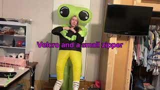 Mr.Ma Rich Inflatable Adult, Alien Inflatable Costume, Halloween Inflatable Costumes  Review!