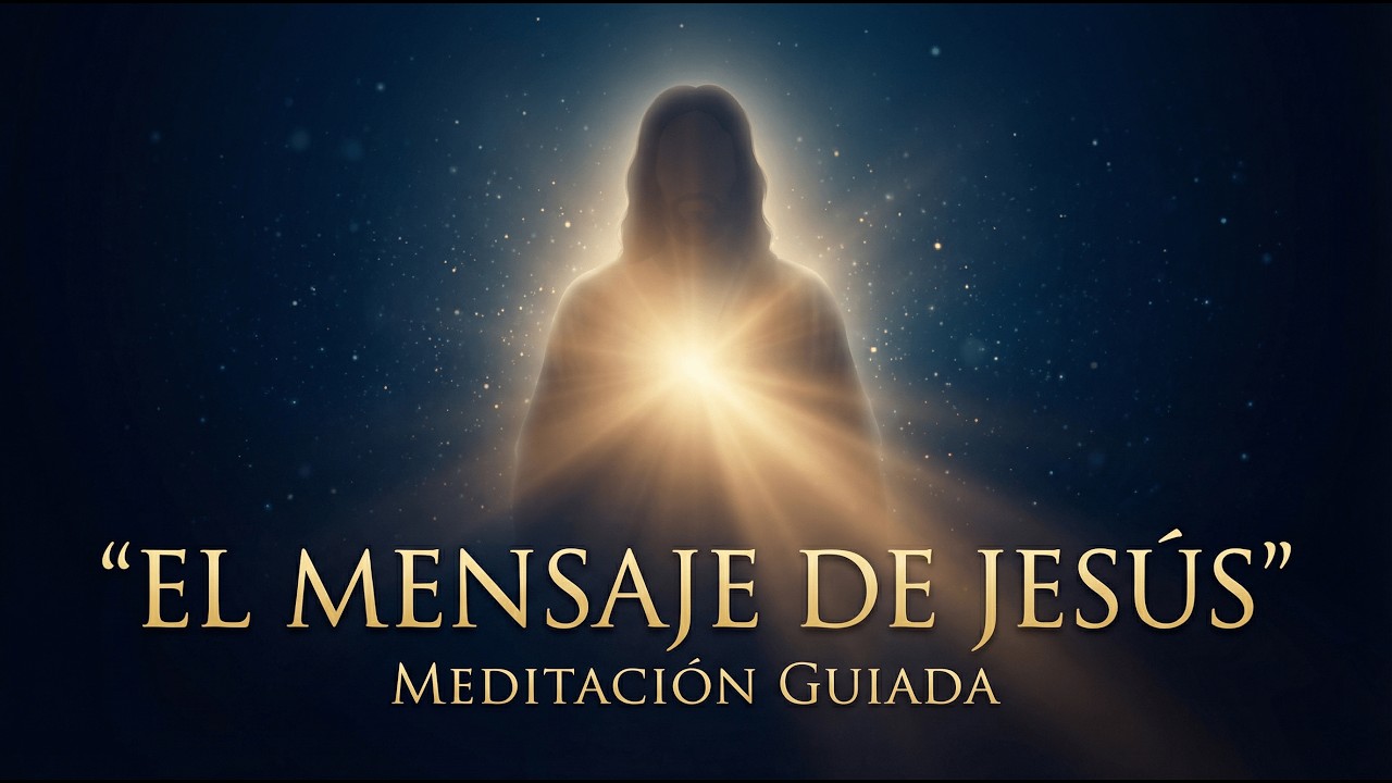 🙏 Meditación Guiada Cristiana | Recibe el Mensaje de Jesús y Descansa en Dios