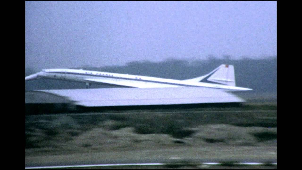 Primera llegada del Concorde a la Ciudad de México 20 octubre 1974