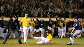 Every Oakland Athletics Walk-off From 2008-2018