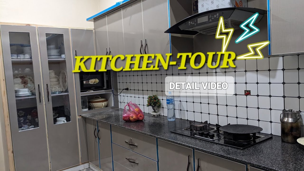 KITCHENTOUR DETAIL VIDEO SIMPLE N DECENT STYLE ️ konsa color