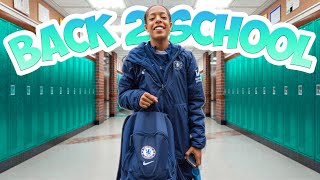 Hezes First Day Back At School