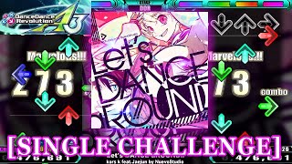【DDR A3】 Let's DANCE aROUND!! [SINGLE CHALLENGE] 譜面確認＋Clap