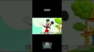 Evolution Of Mickey Mouse #mickeymouse #milesmoralesclubhouse #Fantasia #trending #fypシ゚viral