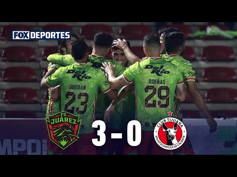 Juarez Club Tijuana Goals And Highlights