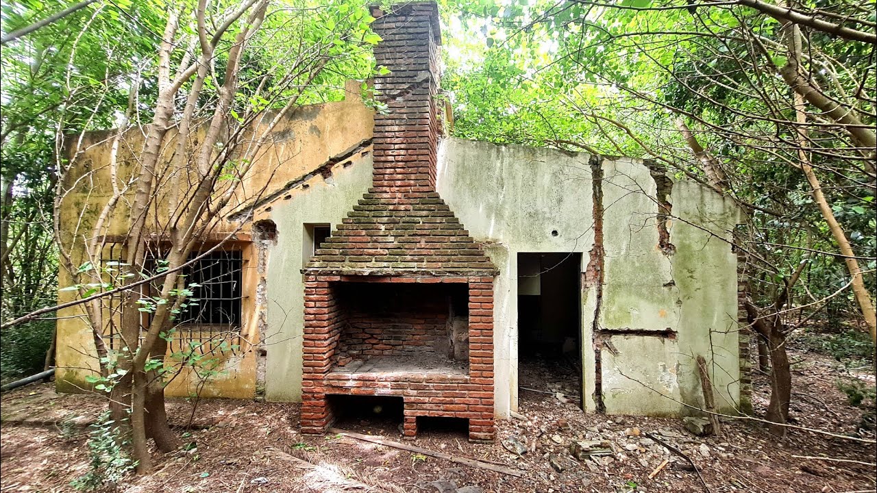 EXPLORÉ una ANTIGUA CASONA ABANDONADA EN UN GRAN BOSQUE