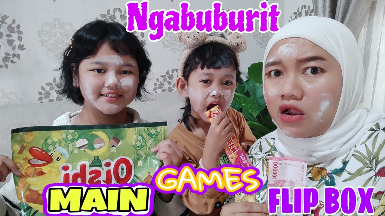 ADREENALINE NGABUBURIT MAIN GAMES FLIP BOX - MENUNGGU BUKA PUASA ‼️