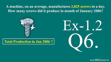 Q6 - Ex 1.2 | Knowing our Numbers | NCERT Class 6 maths chapter 1 | exercise 1.2 question 6