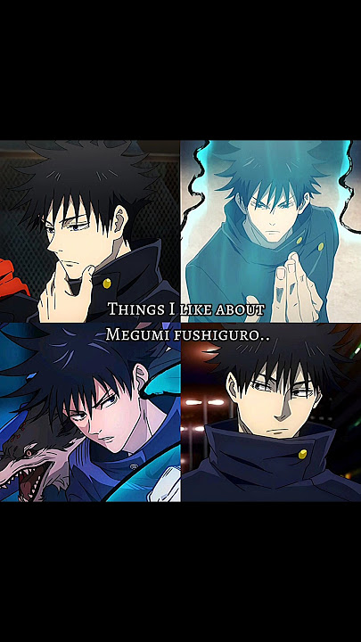 Things i like about Megumi Fushiguro  | Jujutsu kaisen |#animeaeshthetic  #jjkedit #jujutsukaisen