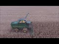 JUNIOR HARVEY FARMS BATH, INDIANA SHELLING CORN NOV 16, 2017 DRONE VIDEO