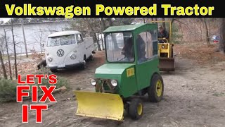 Best Volkswagen Tractor Ever Made. But It's Broken.