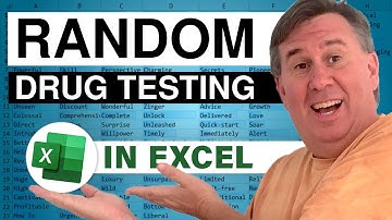 Excel - Random Drug Testing: Episode 1491