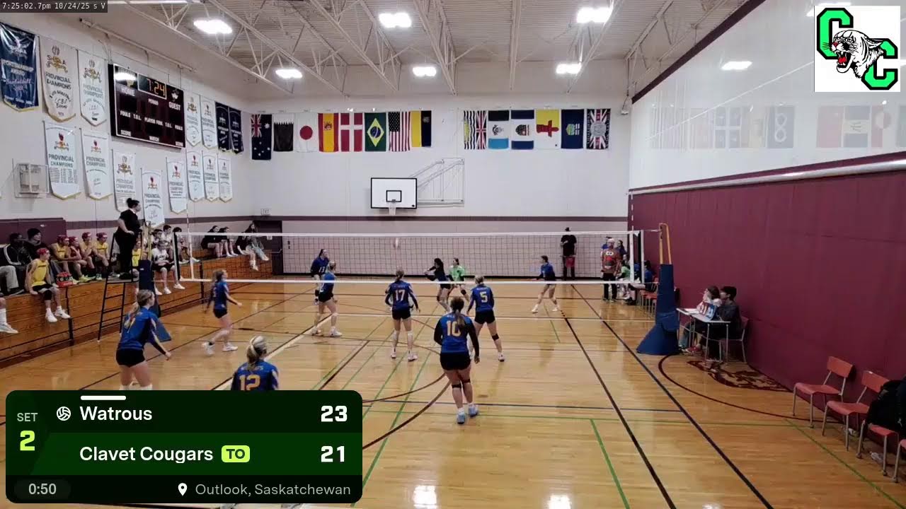 Clavet Cougars vs. Watrous (2025.10.24)
