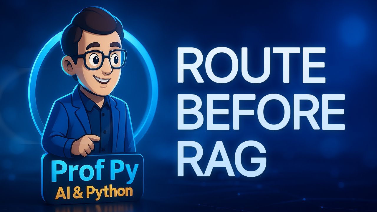 LlamaIndex Query Routing in Python: Send Questions to SQL or RAG - YouTube