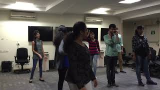 Flash Mob on 21-12-15 in CSC Cafeteria -- Bloopers :)