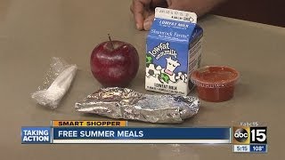 Free summer meals