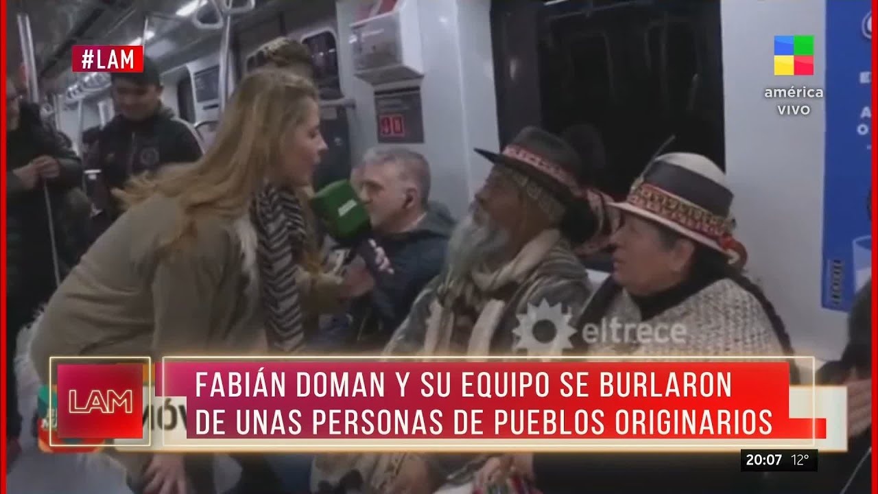 FABIÁN DOMAN y su EQUIPO se BURLARON de personas de PUEBLOS ORIGINARIOS