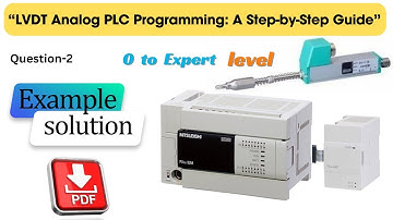 lvdt plc programming | works 2 analog plc programming questions and answers pdf |