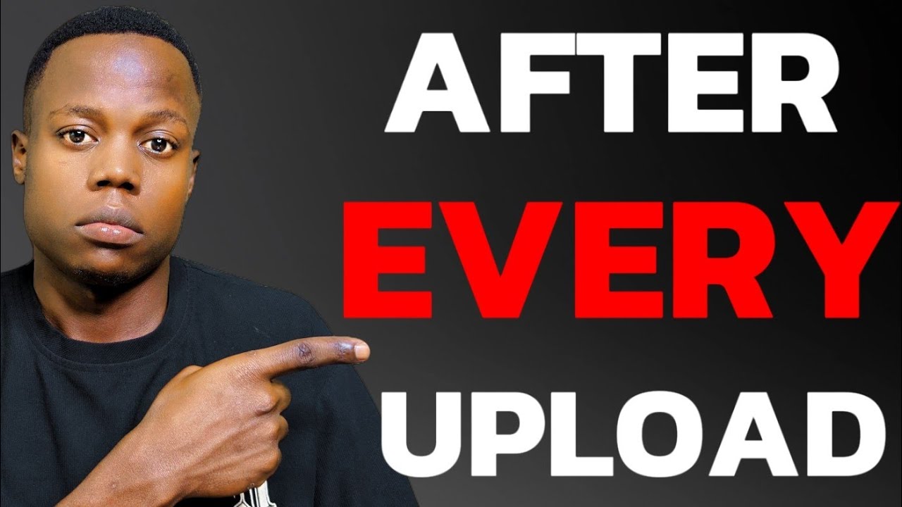 STOP Doing This After You Upload – It’s Killing Your YouTube Channel 