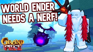 [GPO] WORLD ENDER IS OVERPOWERED! 20K+ DAMAGE GAME!