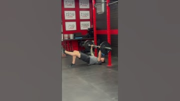 SL ISO Glute Bridge + Barbell Floor Press: Build Stability & Pressing Strength! #TrAkAthletics