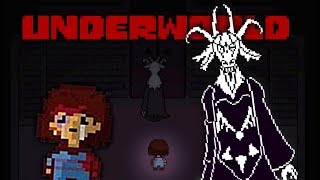 THE BATTLE AGAINST UNDERWORLD TORIEL | The Creepiest AU Fan Game