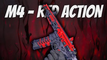 *NEW* M4 Red Action Showcase CODM | Daily Login Reward COD MOBILE