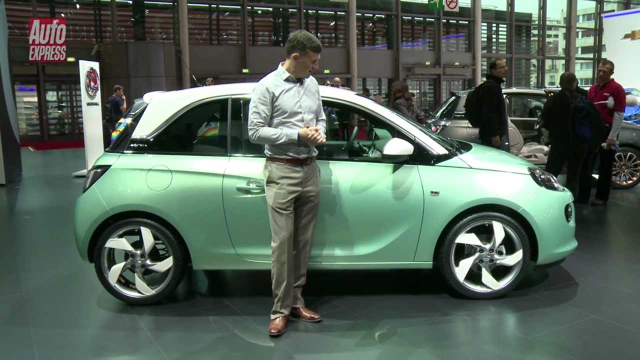 Vauxhall Opel Adam At The Paris Motor Show Auto Express Youtube