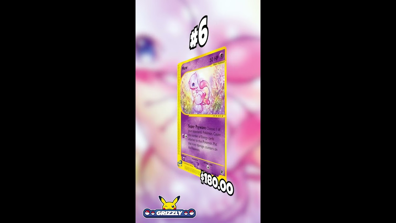 Top 10 Mew Pokemon Cards