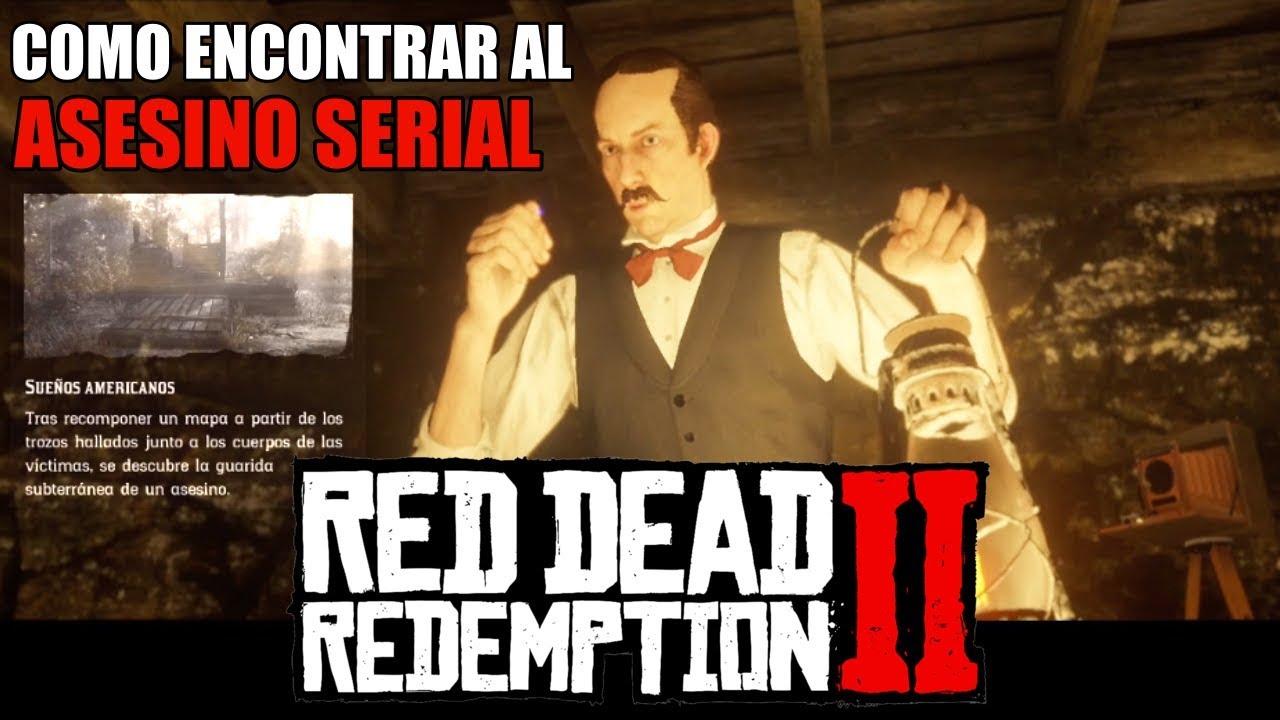 Red Dead Redemption II escondite del asesino enserio.