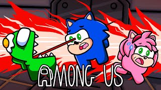 Sonic and Amy play Among Us in ROBLOX