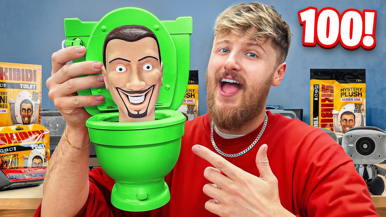 100 SKIBIDI TOILET MYSTERY TOYS *ULTRA RARE*