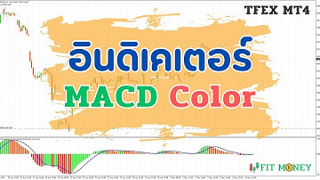 เทรด TFEX ด้วย MT4 : วิธีใช้งานอินดิเคเตอร์ การเปิด order และการติดตั้ง MACD Color, MACD Divergence