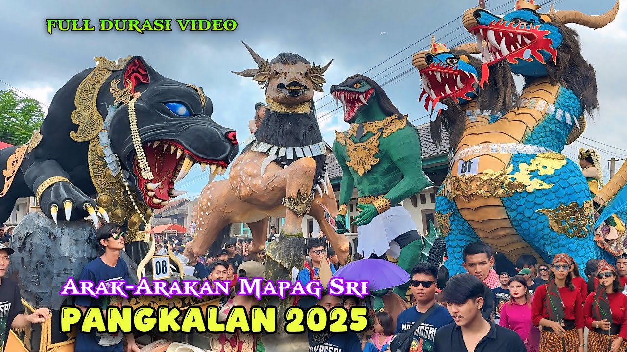FULL Arak-Arakan Mapag Sri Desa PANGKALAN 2025 Plered Cirebon