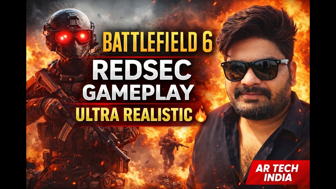 Battlefield 6 REDSEC Gameplay RTX 5060 | Ultra Realistic Graphics Test ...