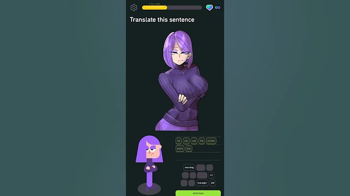 Lily | Duolingo #duolingo  #live2d  #animation